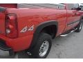 2003 Victory Red Chevrolet Silverado 2500HD LS Extended Cab 4x4  photo #9