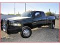 2001 Forest Green Pearl Dodge Ram 3500 SLT Club Cab 4x4 Dually #40302473