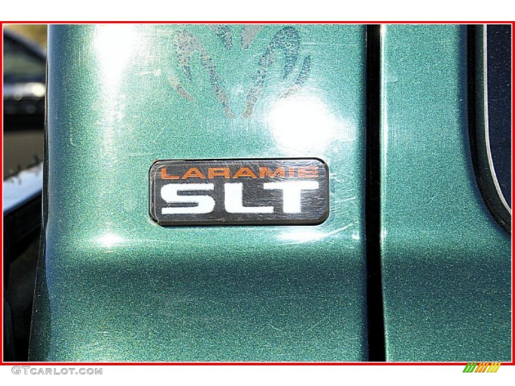 2001 Ram 3500 SLT Club Cab 4x4 Dually - Forest Green Pearl / Mist Gray photo #20
