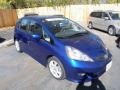 2009 Blue Sensation Pearl Honda Fit Sport  photo #1