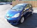 2009 Blue Sensation Pearl Honda Fit Sport  photo #10