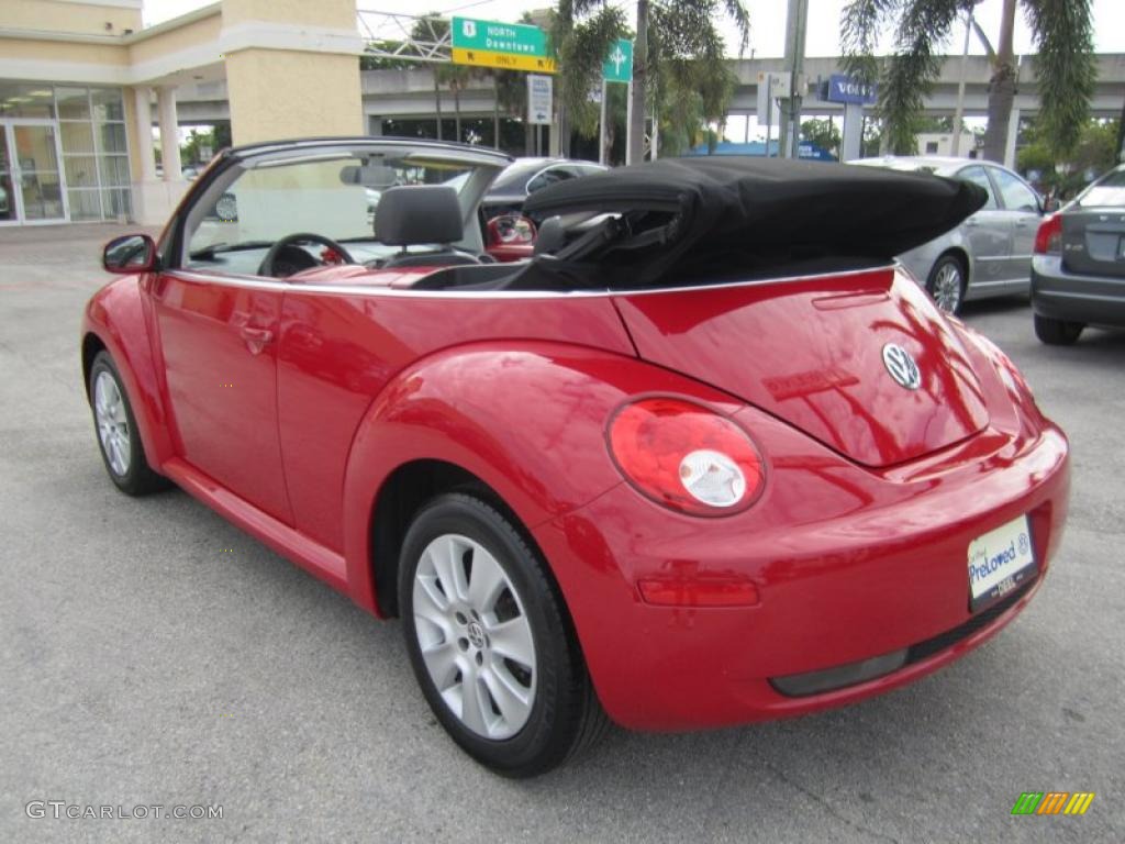 Salsa Red 2008 Volkswagen New Beetle S Convertible Exterior Photo #40312736