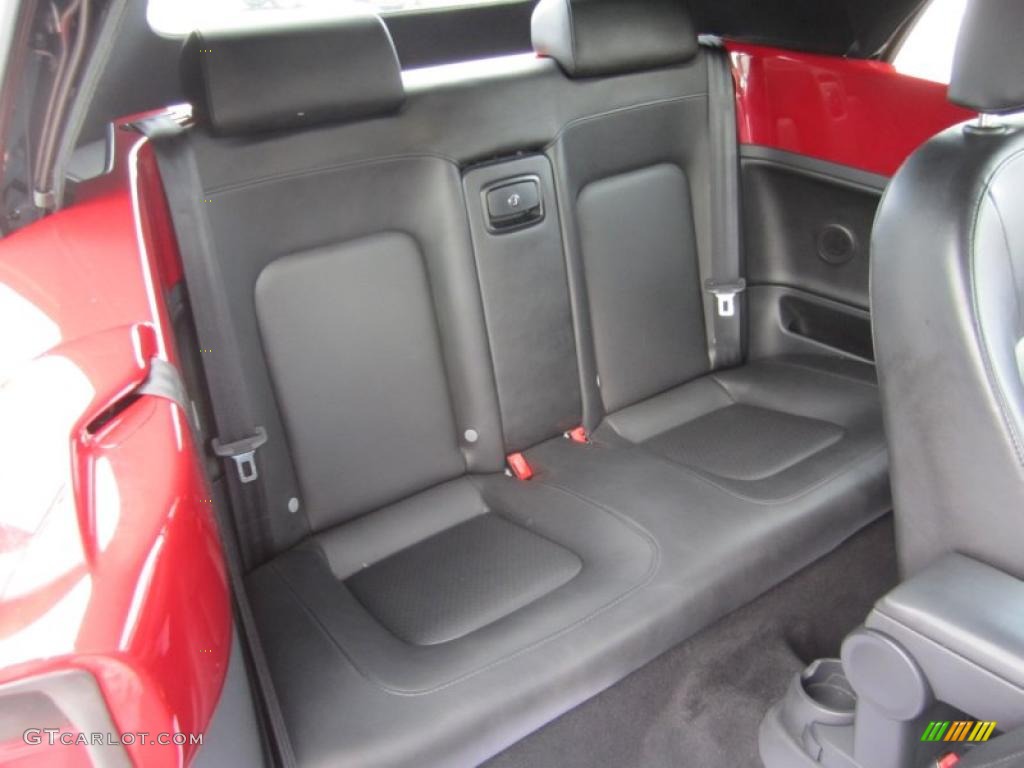 Black Interior 2008 Volkswagen New Beetle S Convertible Photo #40312860