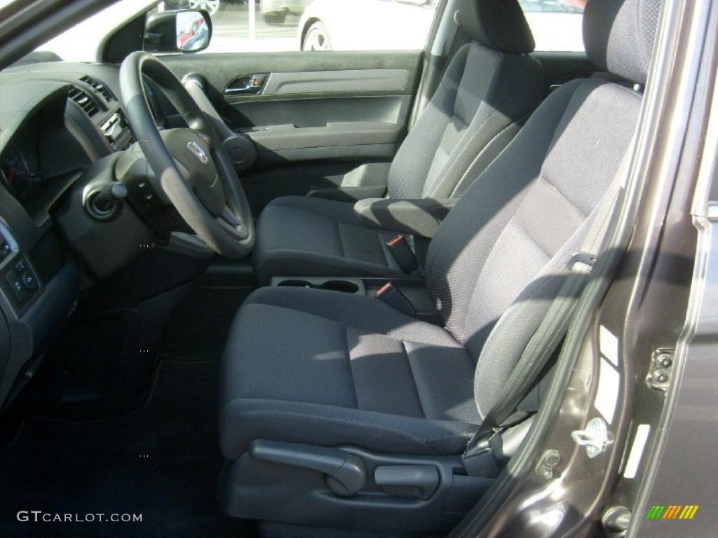 2009 CR-V LX 4WD - Urban Titanium Metallic / Black photo #3