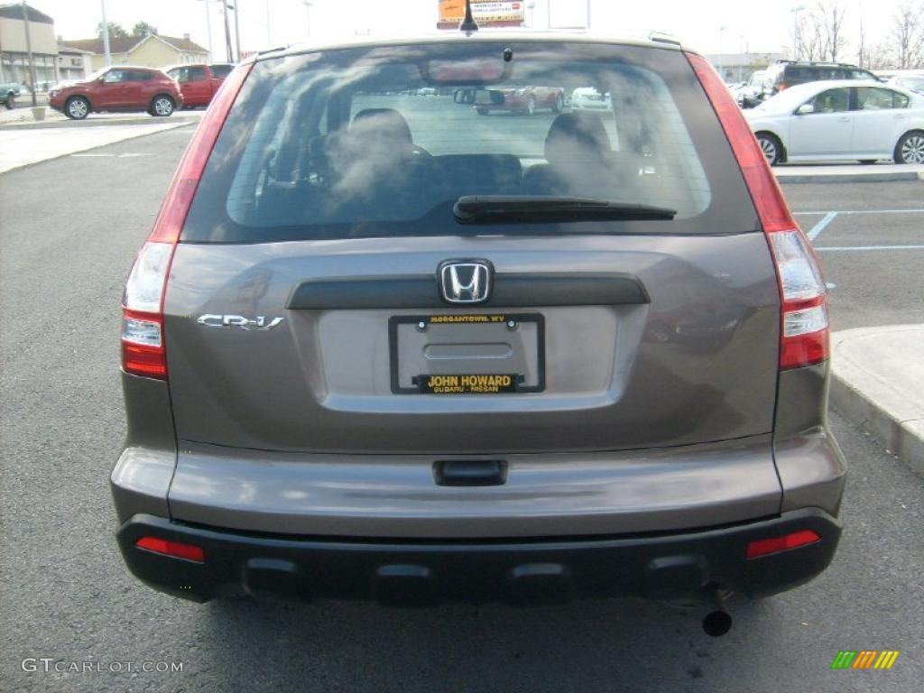 2009 CR-V LX 4WD - Urban Titanium Metallic / Black photo #8