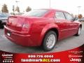 2010 Inferno Red Crystal Pearl Chrysler 300 Touring  photo #3