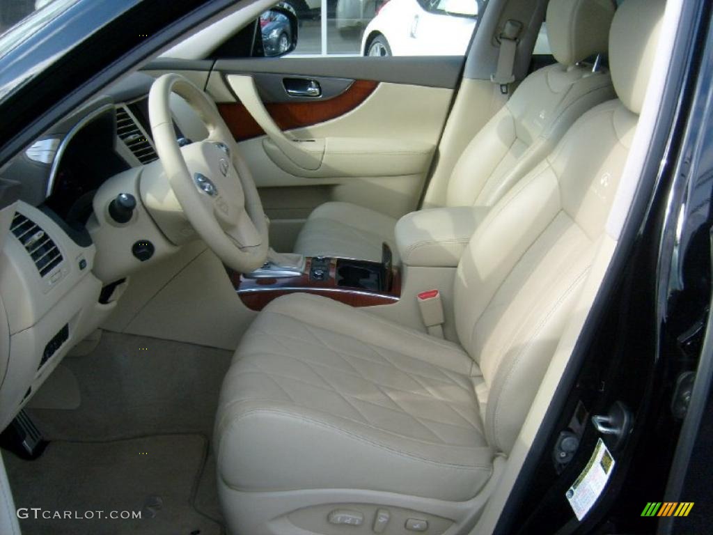 Wheat Interior 2010 Infiniti FX 35 AWD Photo #40314120