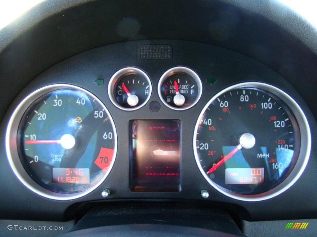 2004 Audi TT 1.8T quattro Roadster Gauges Photo #40315036