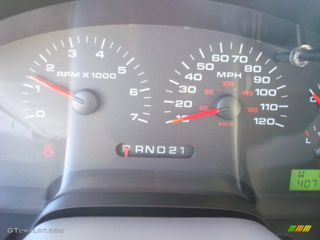 2004 Ford F150 XLT SuperCab Gauges Photo #40318240