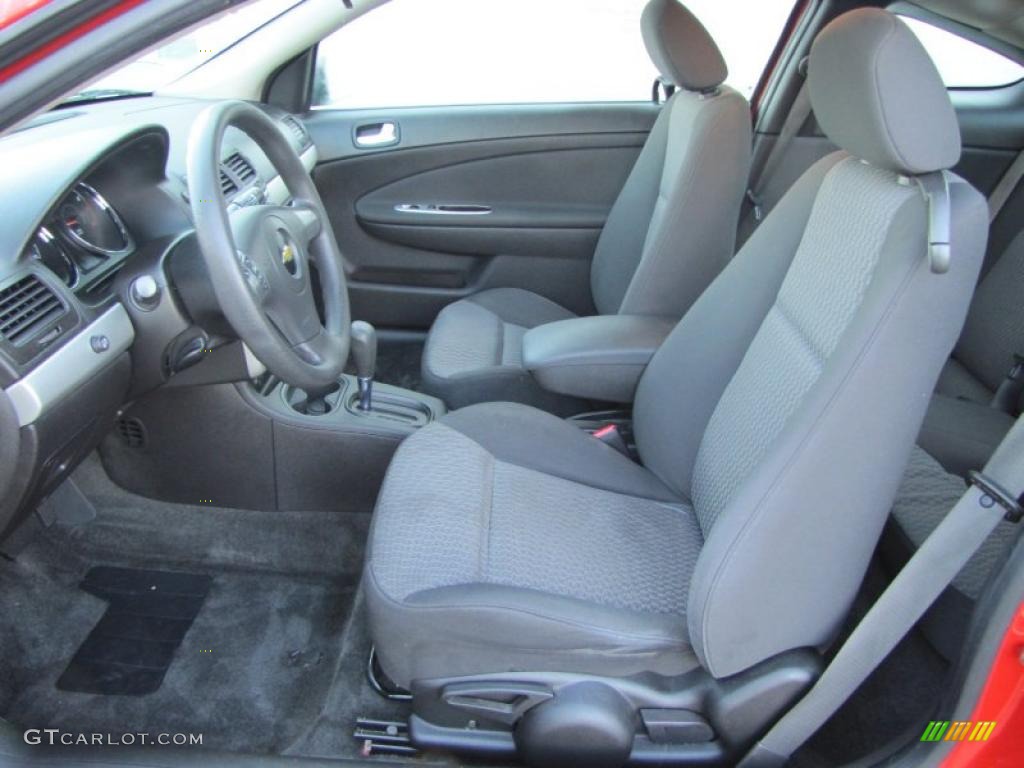 Ebony Interior 2008 Chevrolet Cobalt Special Edition Coupe Photo #40320208