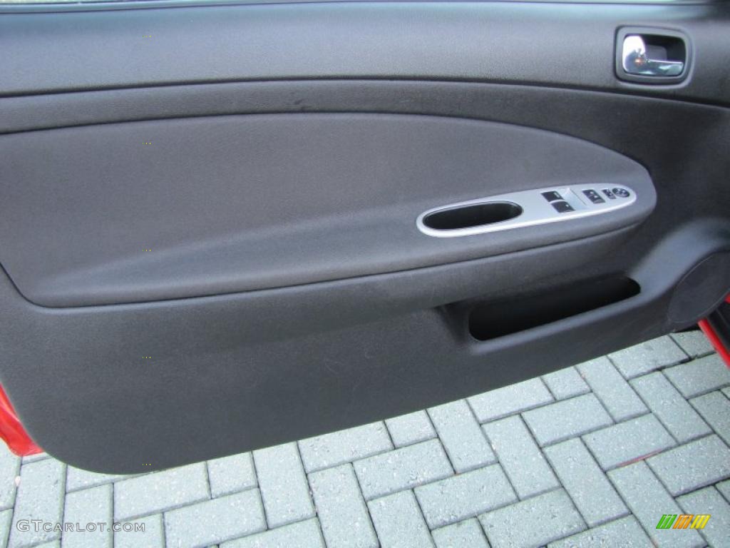 2008 Chevrolet Cobalt Special Edition Coupe Ebony Door Panel Photo #40320224