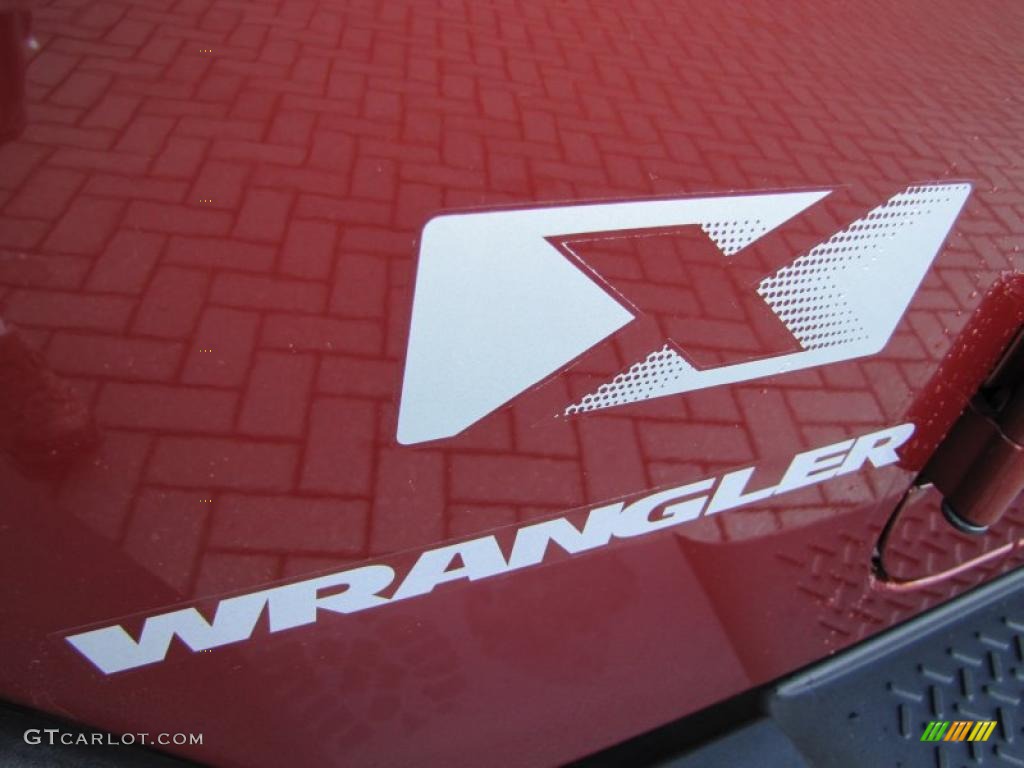 2009 Jeep Wrangler X 4x4 Marks and Logos Photos