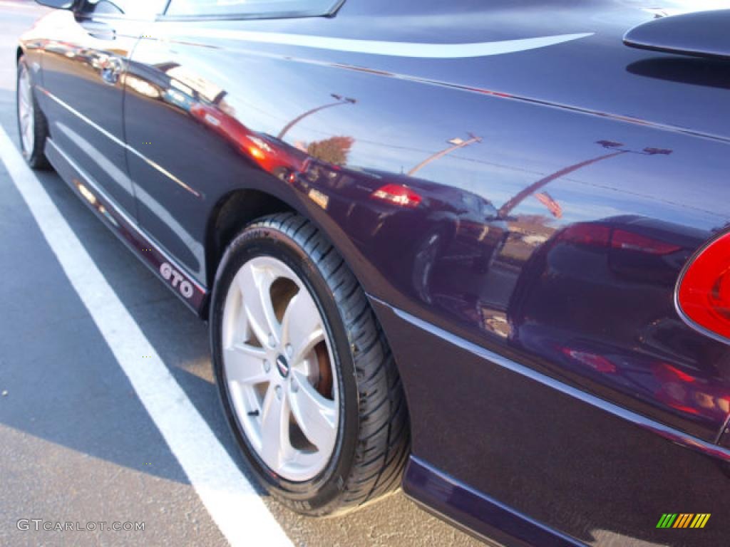 2004 GTO Coupe - Cosmos Purple Metallic / Dark Purple photo #4