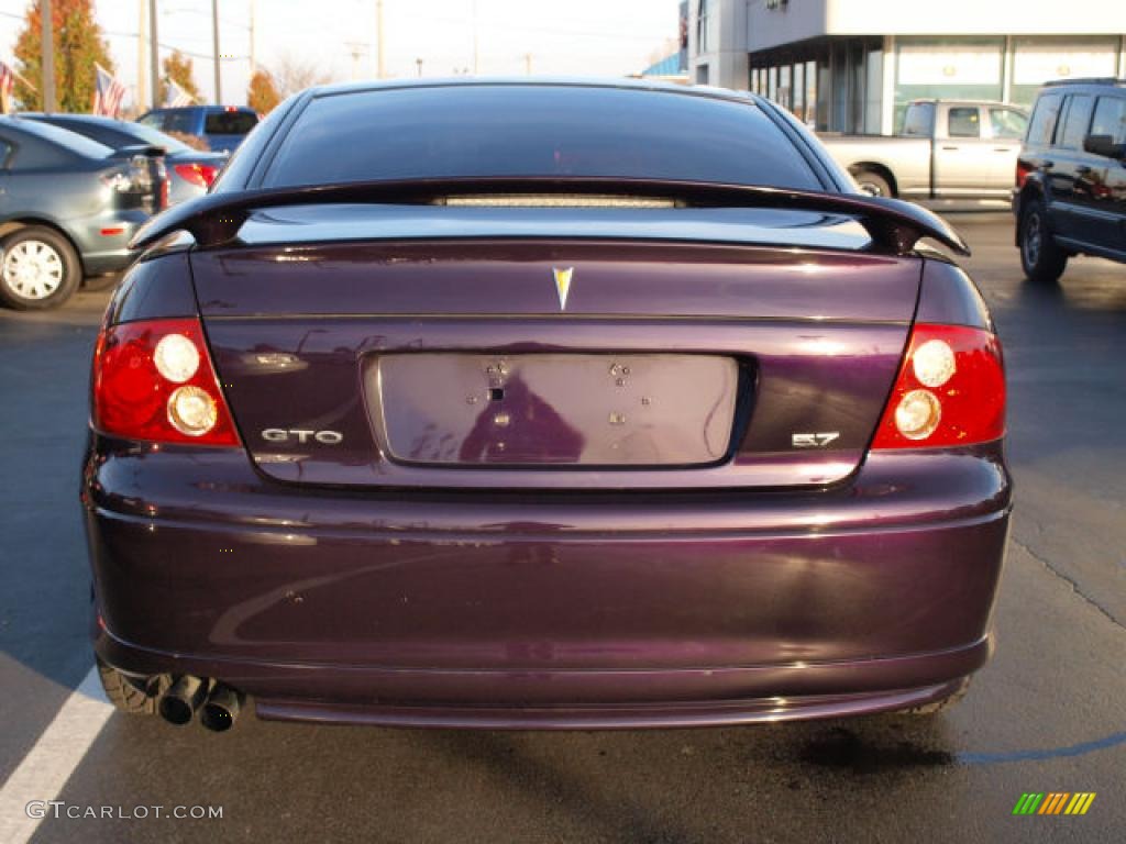 Cosmos Purple Metallic 2004 Pontiac GTO Coupe Exterior Photo #40322032