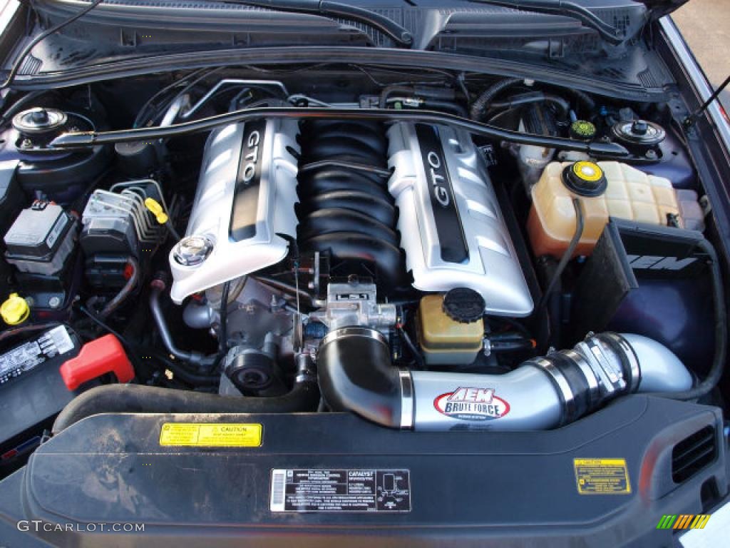 2004 Pontiac GTO Coupe 5.7 Liter OHV 16-Valve V8 Engine Photo #40322048