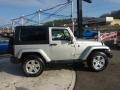 Bright Silver Metallic 2008 Jeep Wrangler Sahara 4x4 Exterior