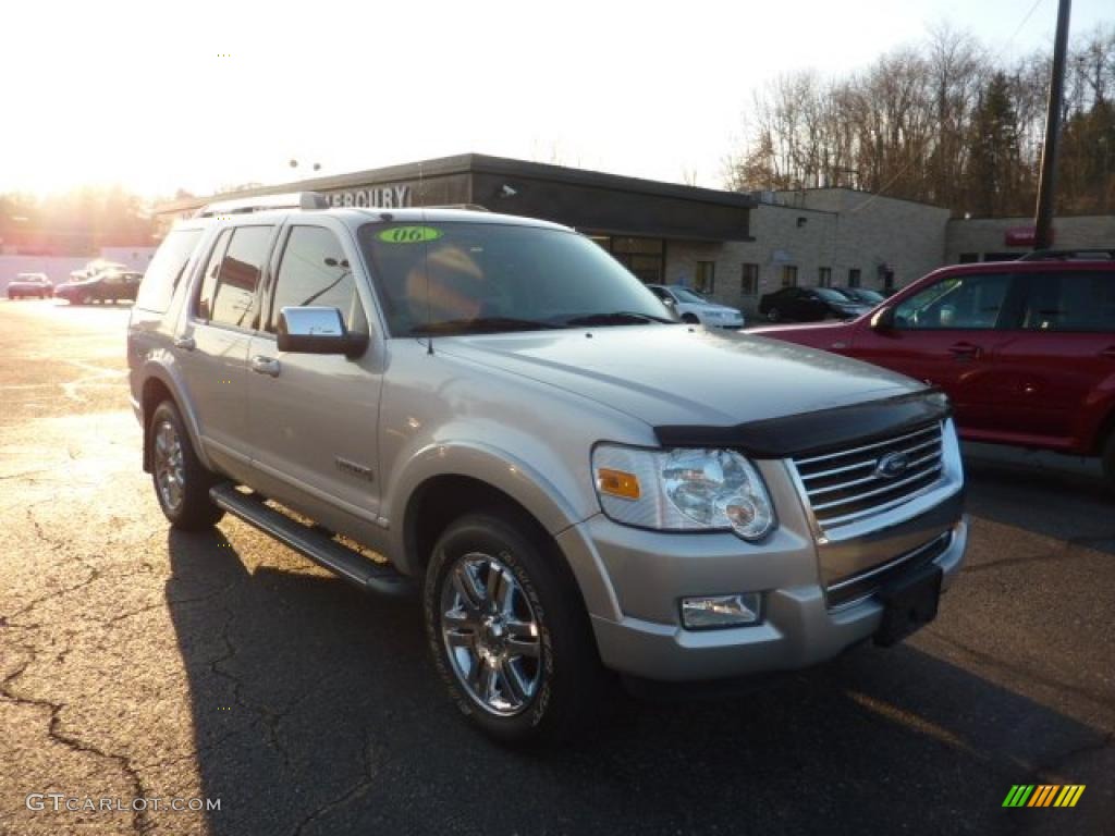 2006 Explorer Limited 4x4 - Silver Birch Metallic / Black photo #5