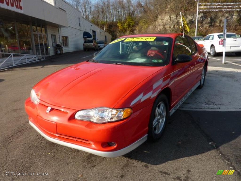 2000 Monte Carlo Limited Edition Pace Car SS - Torch Red / Red/Ebony photo #8