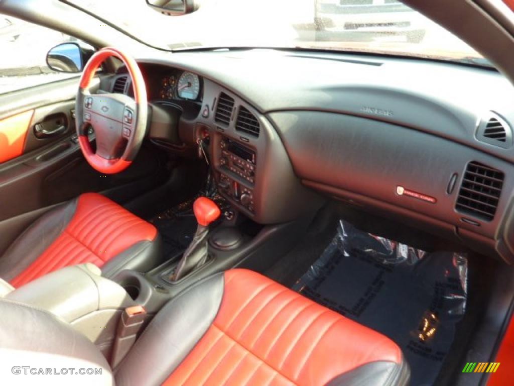 Red Ebony Interior 2000 Chevrolet Monte Carlo Limited