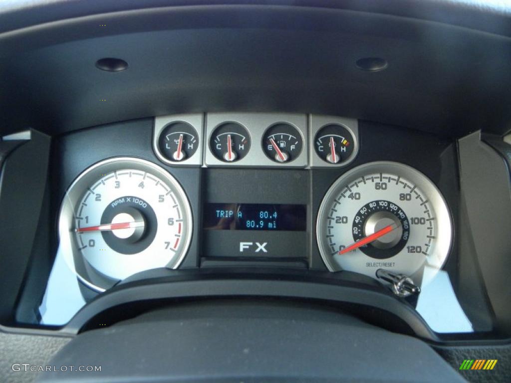 2010 Ford F150 FX4 SuperCrew 4x4 Gauges Photo #40323152