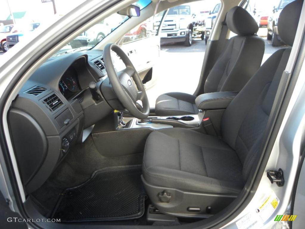 Charcoal Black Interior 2011 Ford Fusion SE Photo #40324784