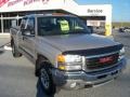 2006 Silver Birch Metallic GMC Sierra 1500 SLE Extended Cab 4x4  photo #7