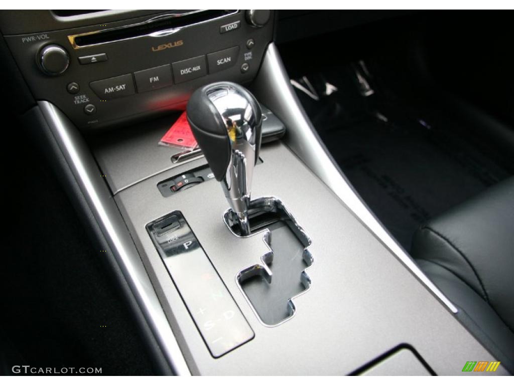 2009 Lexus IS 250 AWD 6 Speed Paddle-Shift Automatic Transmission Photo #40327084