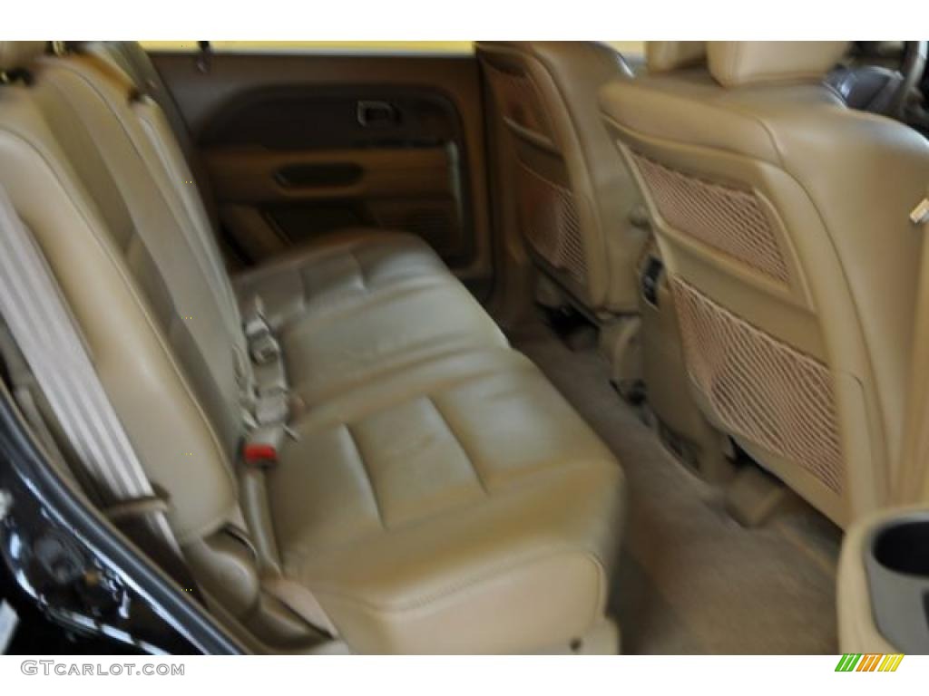 2008 Pilot EX-L 4WD - Formal Black / Saddle photo #14