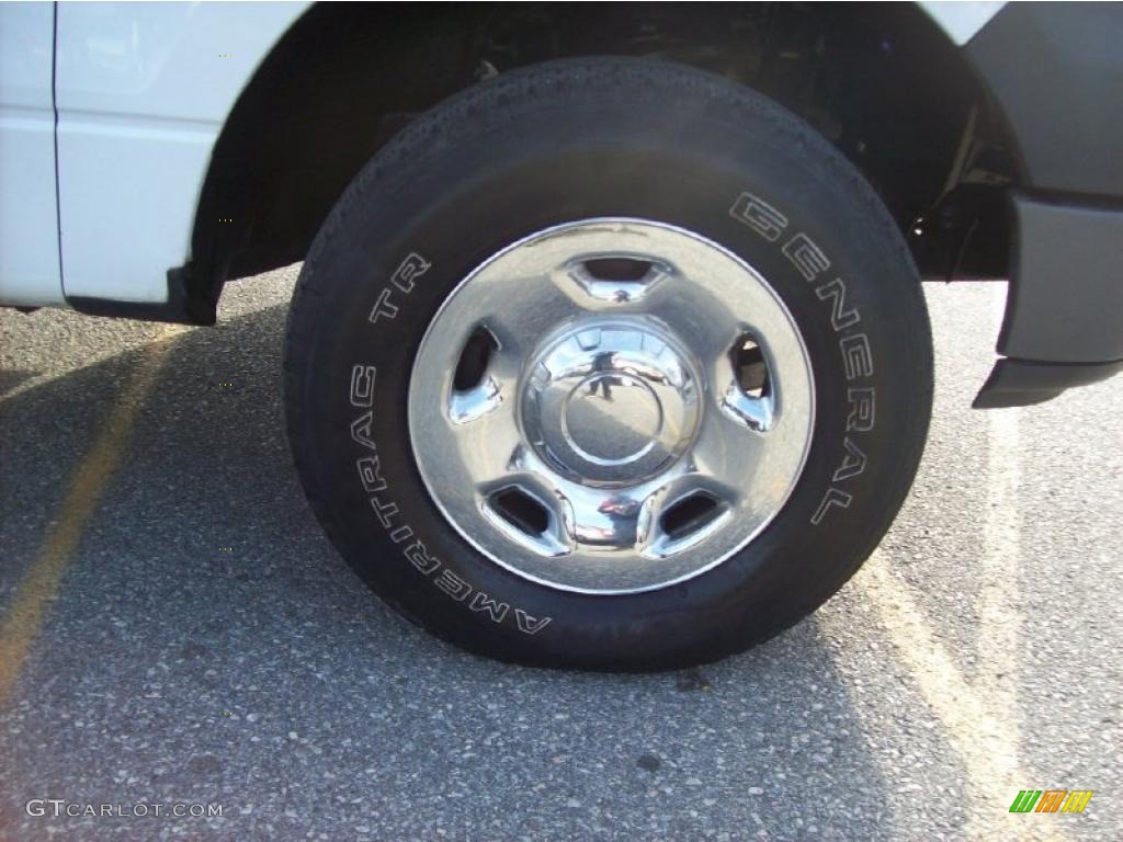 2005 F150 XLT SuperCab 4x4 - Oxford White / Medium Flint/Dark Flint Grey photo #12