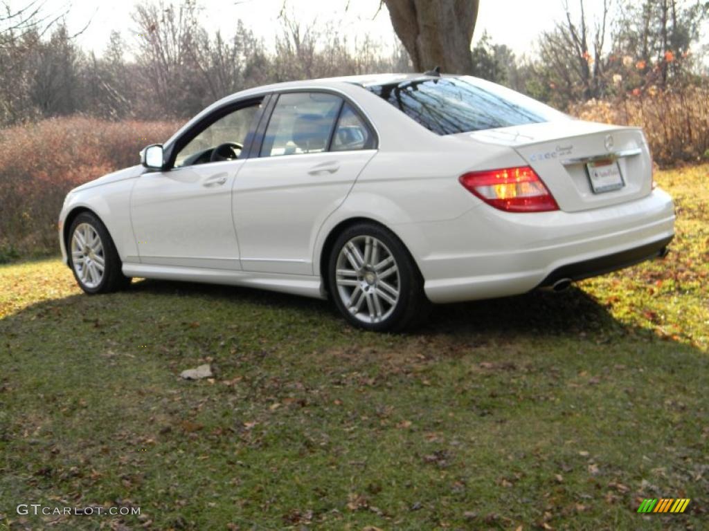 Arctic White 2008 Mercedes-Benz C 300 4Matic Sport Exterior Photo #40332106