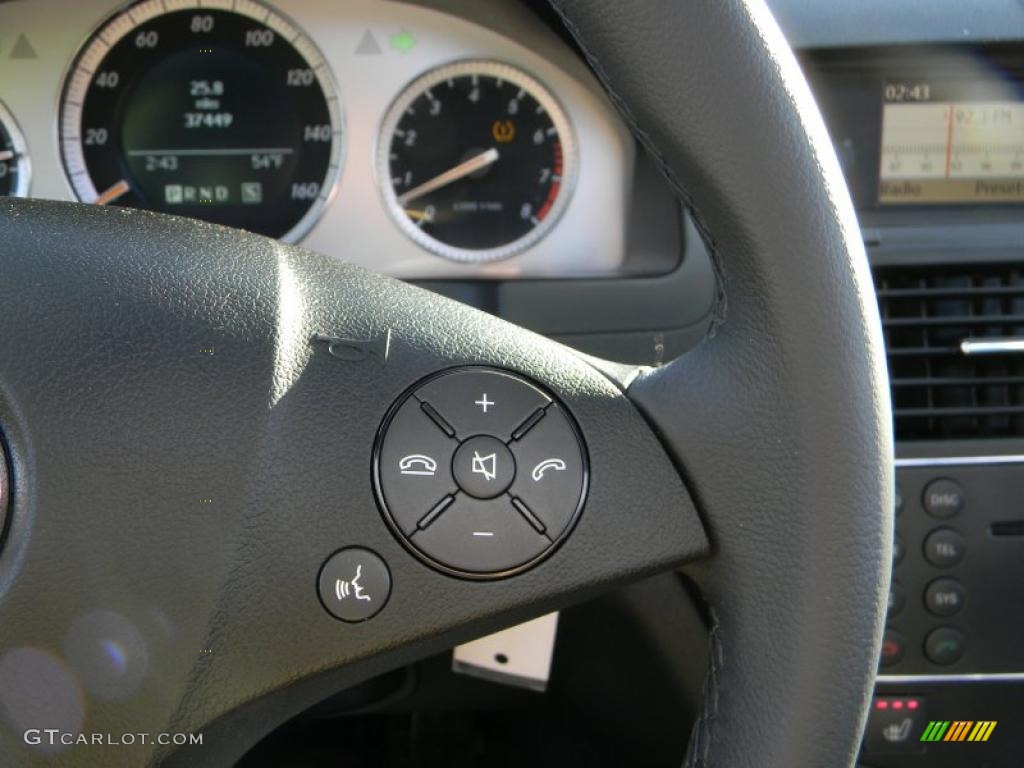 2008 Mercedes-Benz C 300 4Matic Sport Controls Photo #40332362
