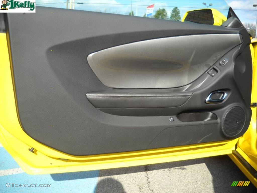 2011 Camaro SS/RS Coupe - Rally Yellow / Black photo #7