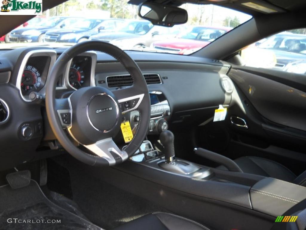 2011 Camaro SS/RS Coupe - Rally Yellow / Black photo #8