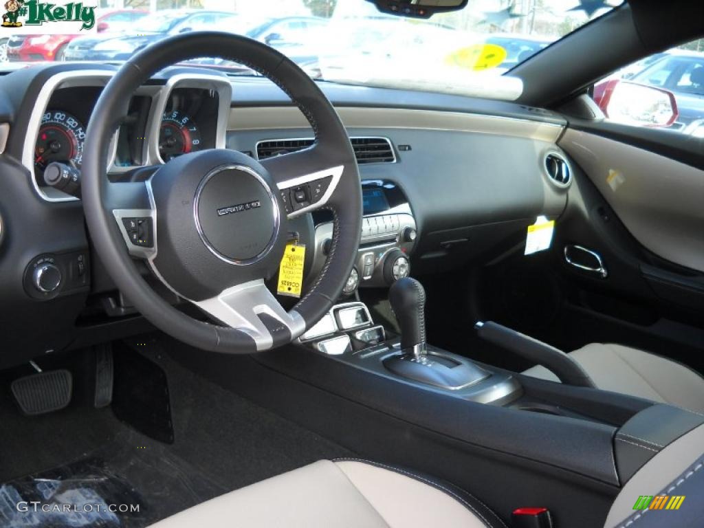 Beige Interior 2011 Chevrolet Camaro SS/RS Coupe Photo #40335090