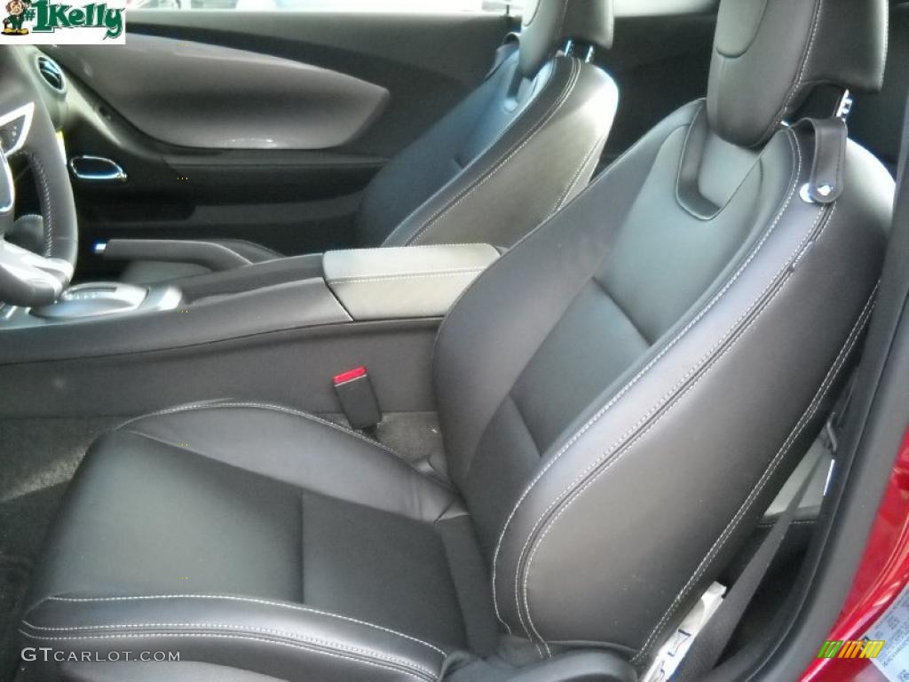 Black Interior 2010 Chevrolet Camaro LT Coupe Photo #40335822