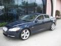 2009 Indigo Blue Metallic Jaguar XF Supercharged  photo #2