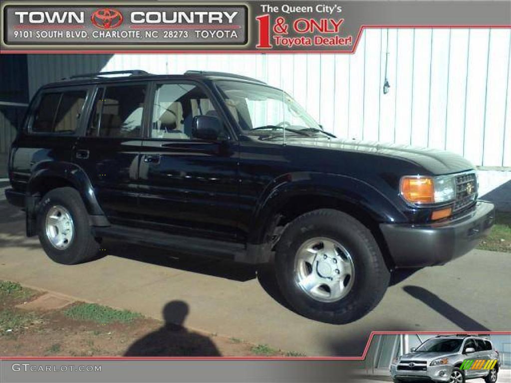 1997 Land Cruiser  - Black / Oak photo #1