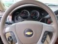 Dark Cashmere/Light Cashmere 2010 Chevrolet Avalanche LTZ 4x4 Steering Wheel
