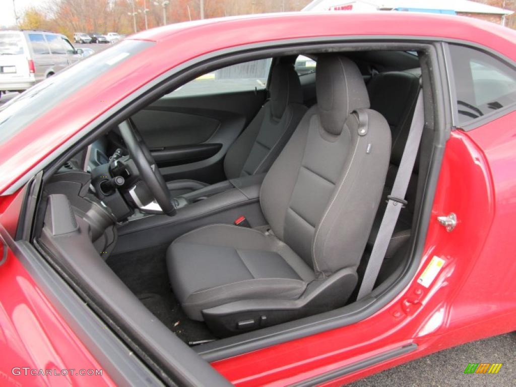 Black Interior 2010 Chevrolet Camaro LT/RS Coupe Photo #40340387