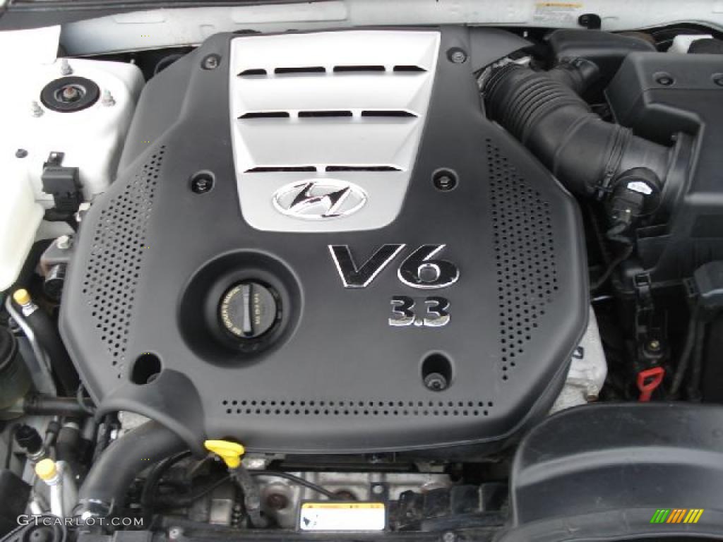 2006 Hyundai Sonata LX V6 3.3 Liter DOHC 24 Valve VVT V6 Engine Photo #40340483