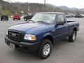 Vista Blue Metallic 2008 Ford Ranger XL Regular Cab 4x4 Exterior