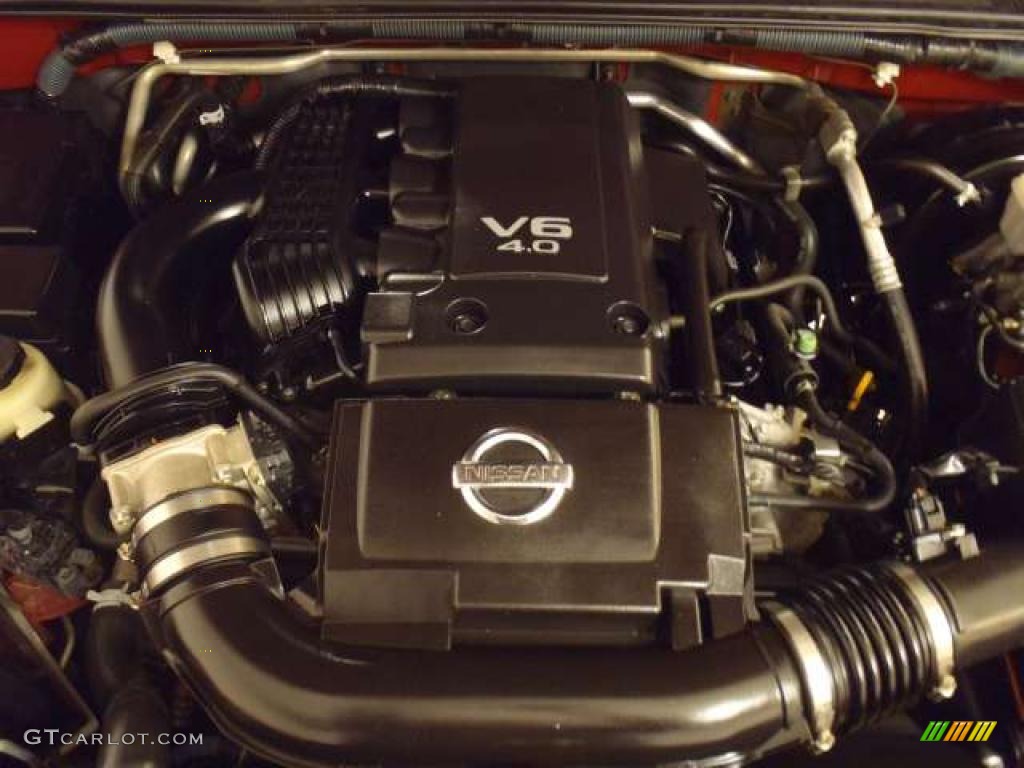 2008 Nissan Frontier SE Crew Cab 4.0 Liter DOHC 24-Valve VVT V6 Engine Photo #40343926