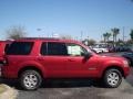 2008 Redfire Metallic Ford Explorer XLT  photo #3
