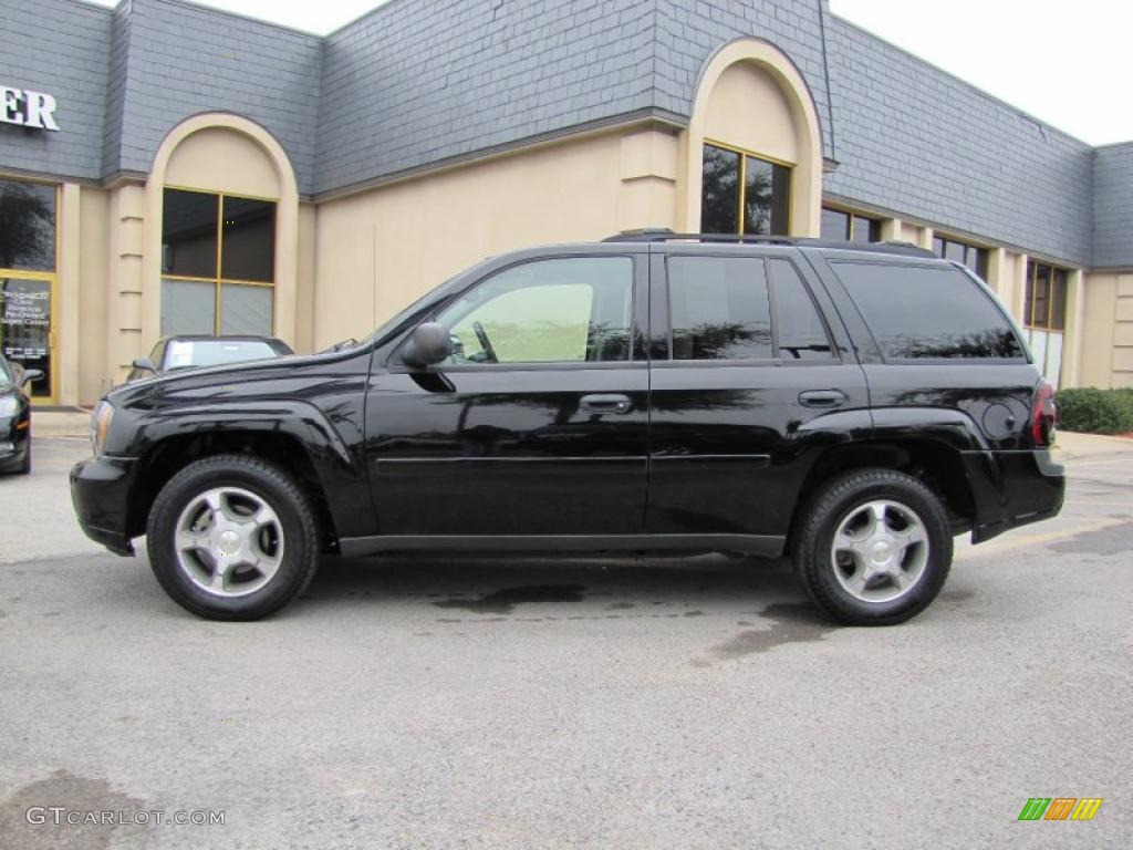 Black 2007 Chevrolet TrailBlazer LT Exterior Photo #40345162
