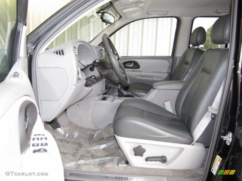 Light Gray Interior 2007 Chevrolet TrailBlazer LT Photo #40345198