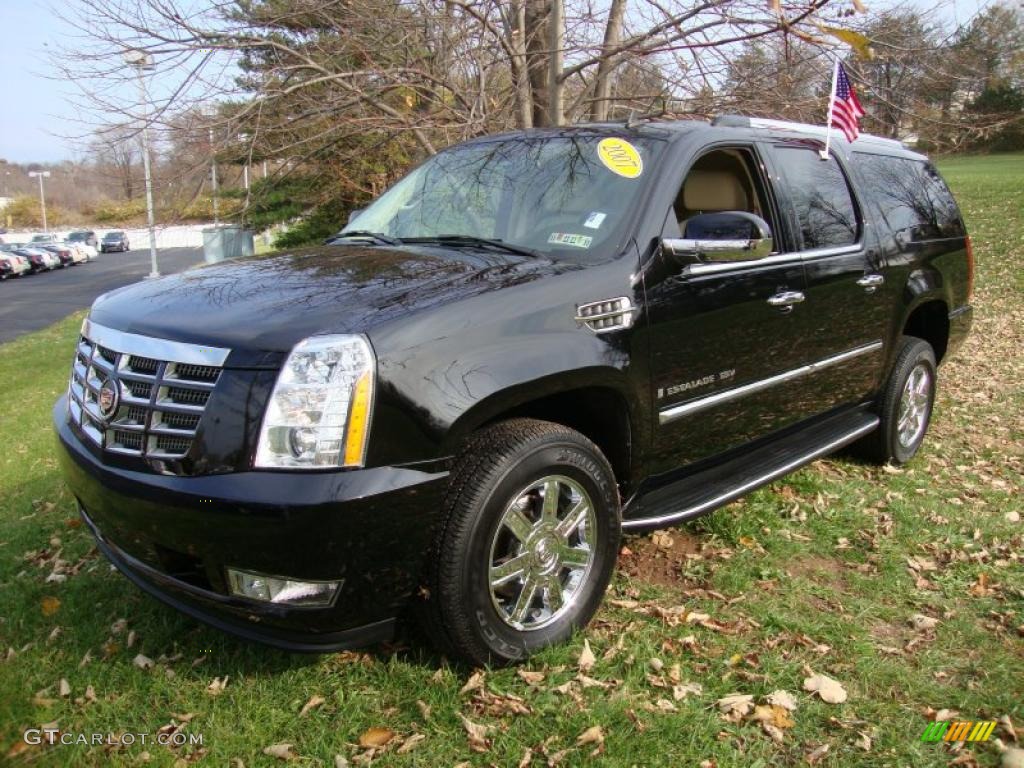 Black Raven 2007 Cadillac Escalade ESV AWD Exterior Photo #40345306