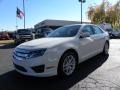 2011 White Suede Ford Fusion SEL V6  photo #6