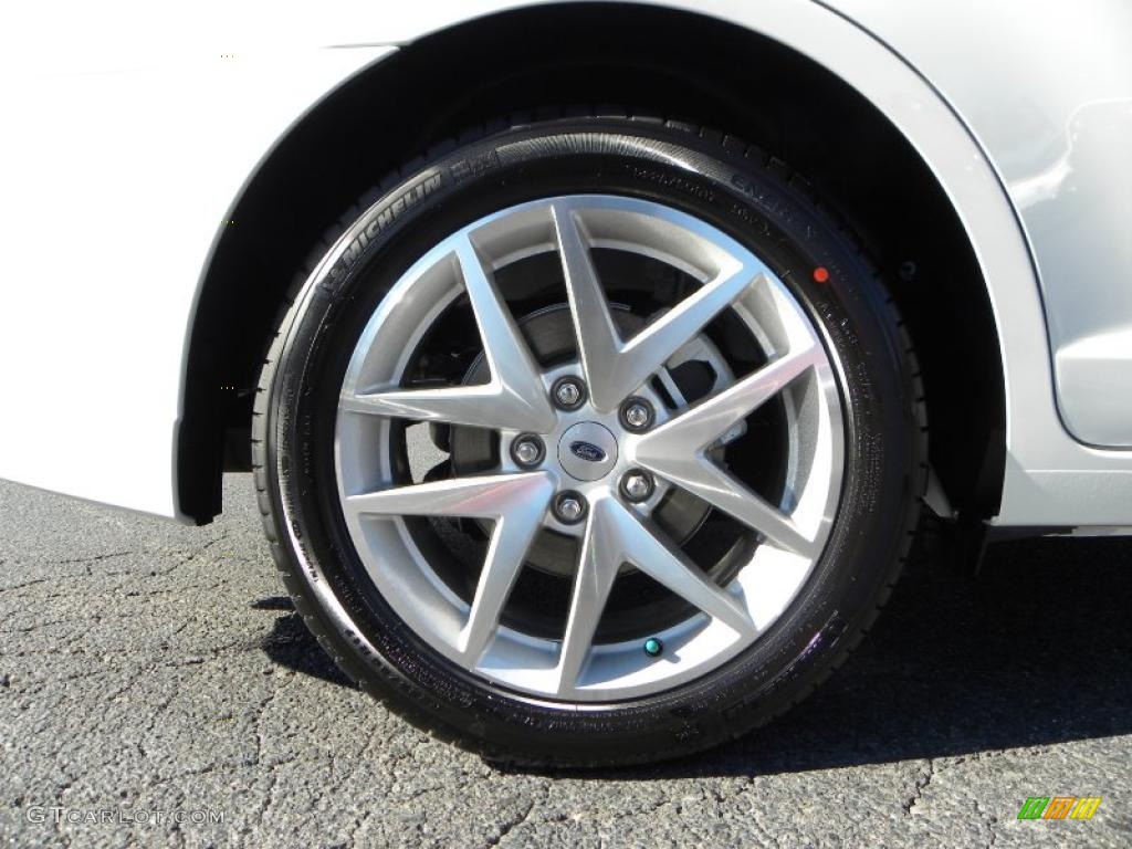 2011 Fusion SEL V6 - White Suede / Medium Light Stone photo #13