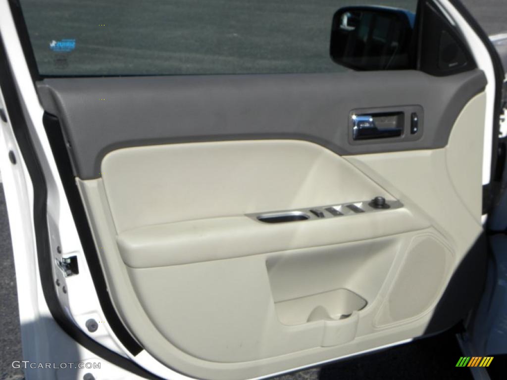 2011 Fusion SEL V6 - White Suede / Medium Light Stone photo #15