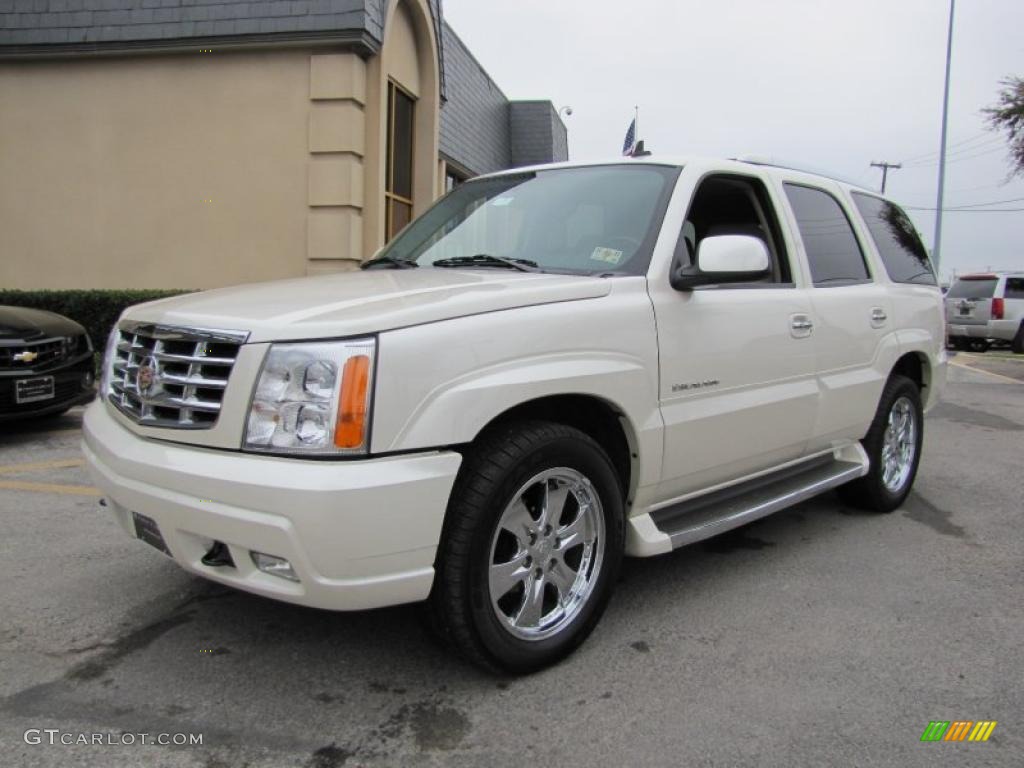 2006 Escalade AWD - White Diamond / Shale photo #3